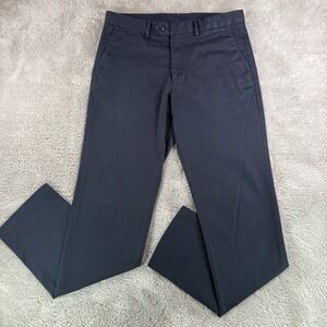 SuitSupply Navy Chino Pants Mens 34x34 Cotton Stretch Slim Straight Dress Casual